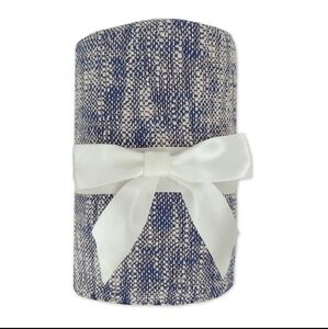 Chambray Ways Throw Blanket Blue